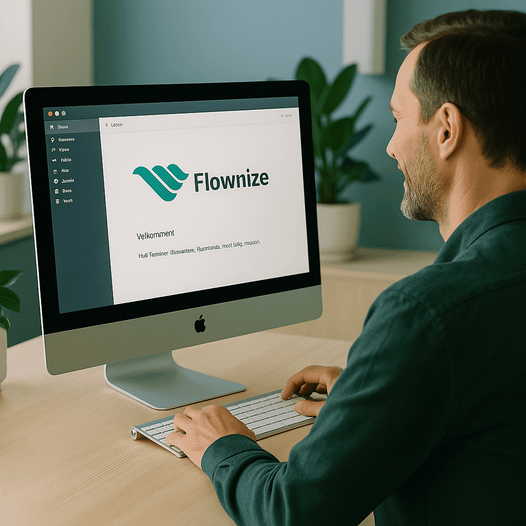 Flownize newsletter in an email client