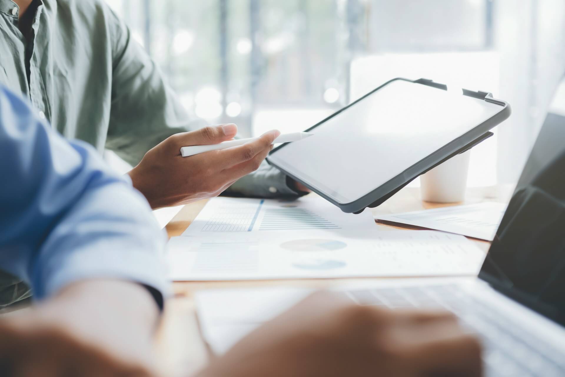 Byggeplass med digital oversikt